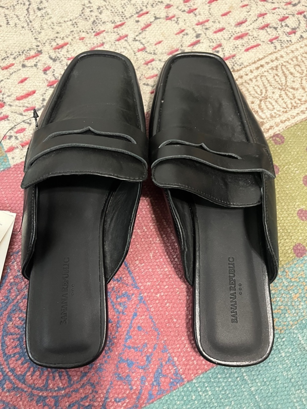 NWT Banana Republic Factory Preppy Mule Sz 7 - Picture 2 of 5
